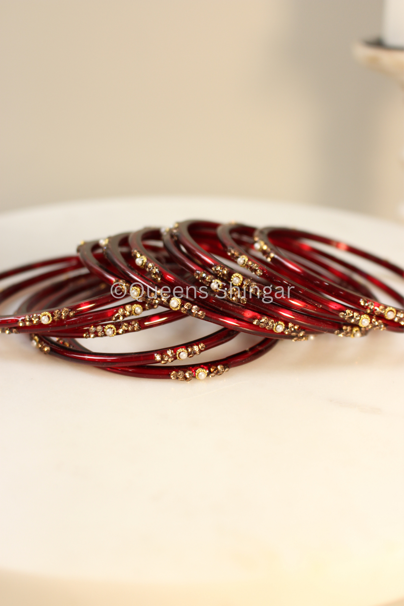 Sajna || Glass Bangle Box