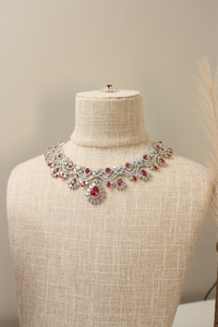 Maheer || American Diamond Set