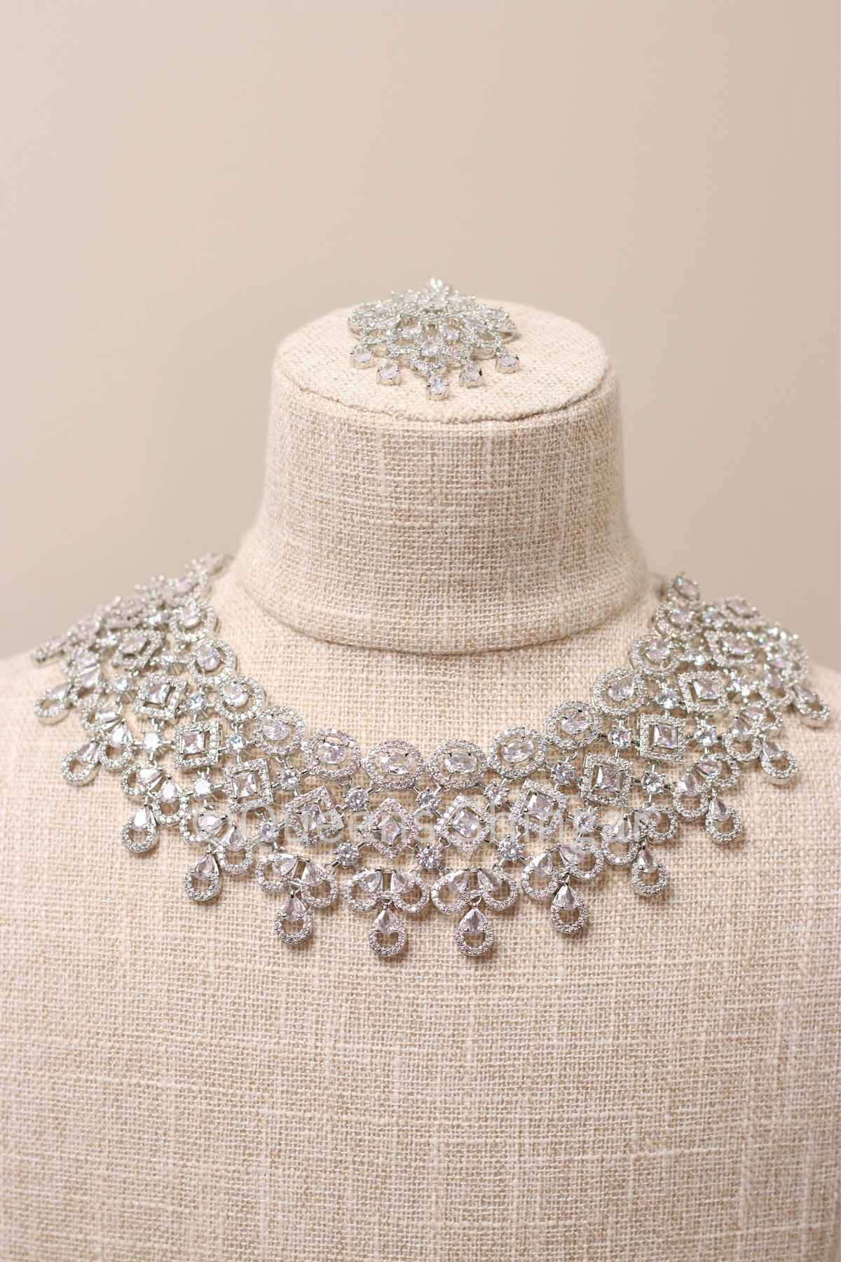 Malini || American Diamond Set