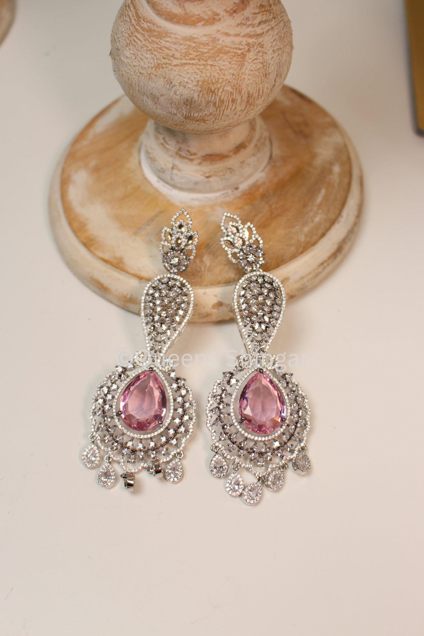 Tara || Amercian Diamond Earrings