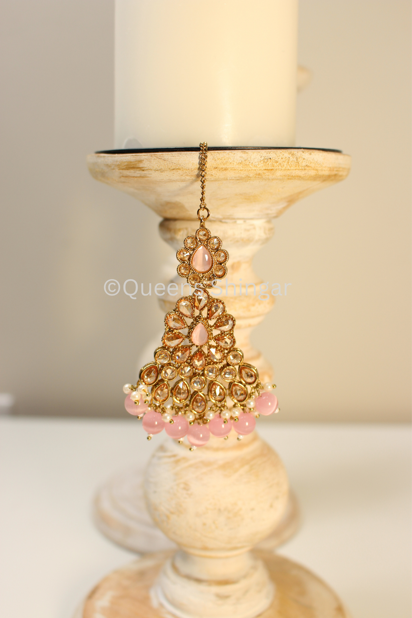 Vama || Earrings and Tikka