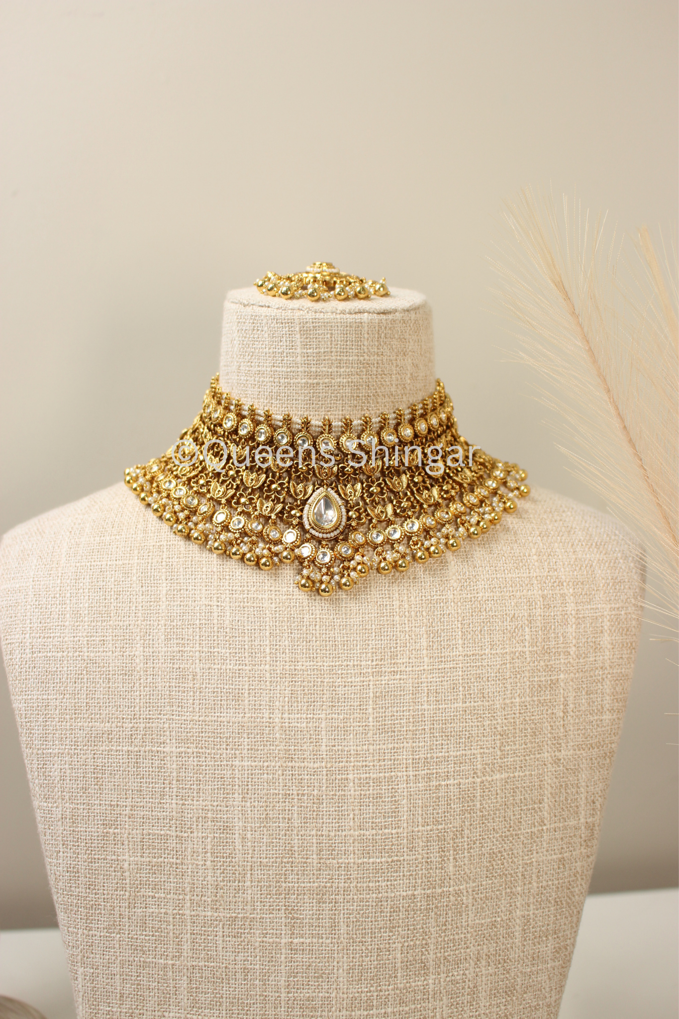 Hania || Bridal Kundan Set