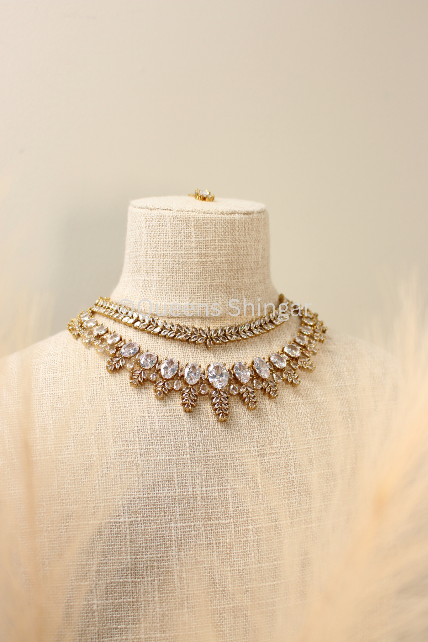 Najma || American Diamond Set