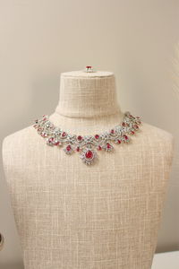Maheer || American Diamond Set