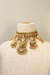 Elham || Bridal Kundan Set