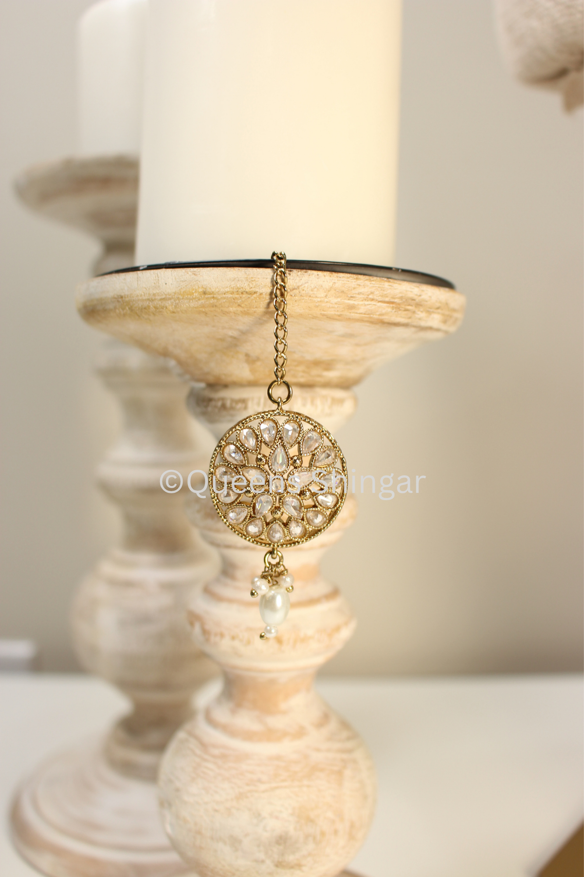 Naza || Earrings and Tikka