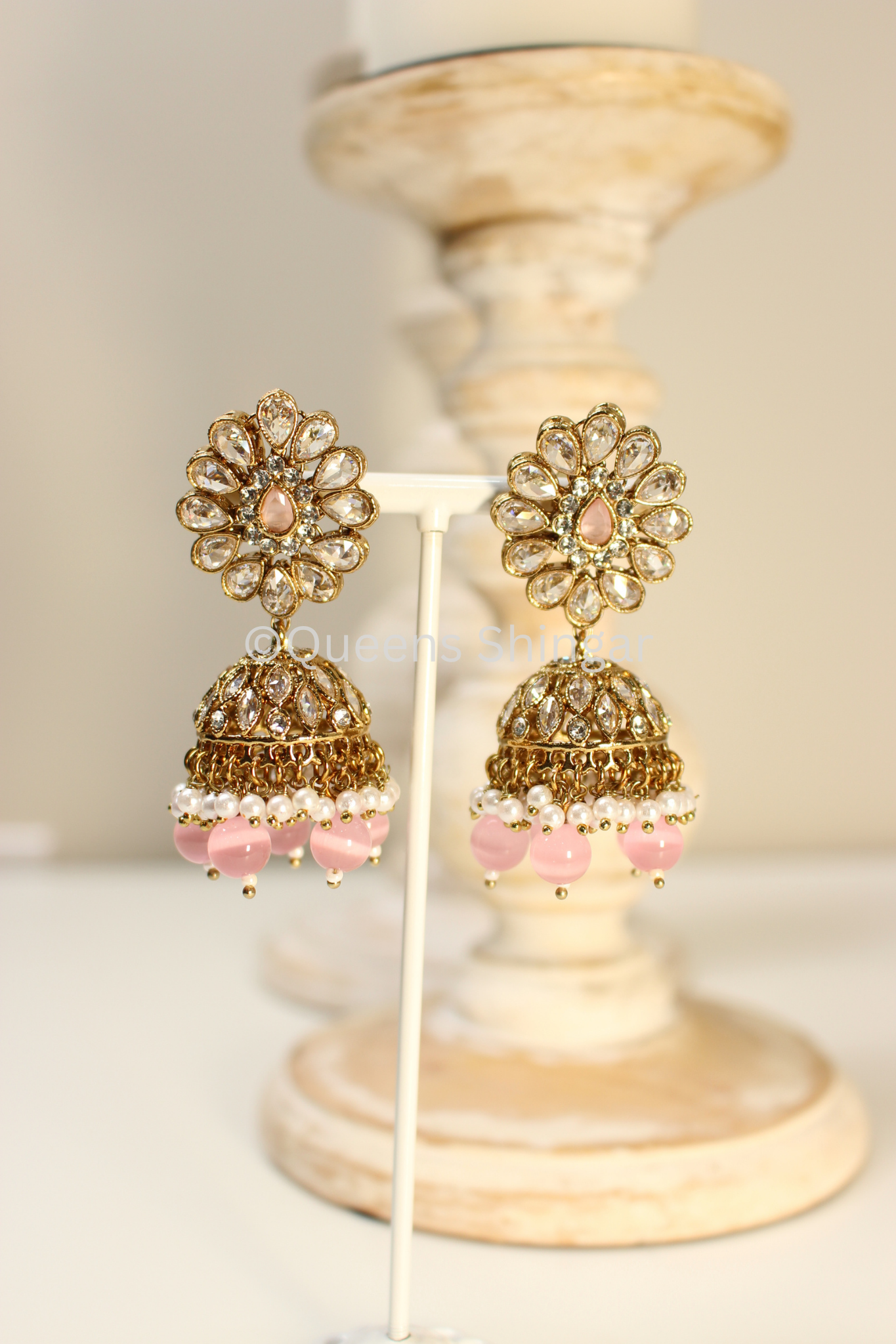Jannat w/ Jhumkis || Earrings and Tikka