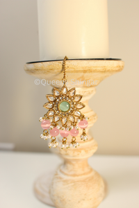 Taro || Earrings and Tikka