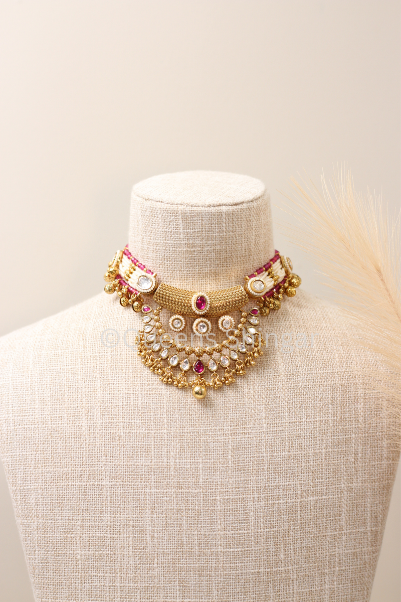 Nisha || Kundan Set