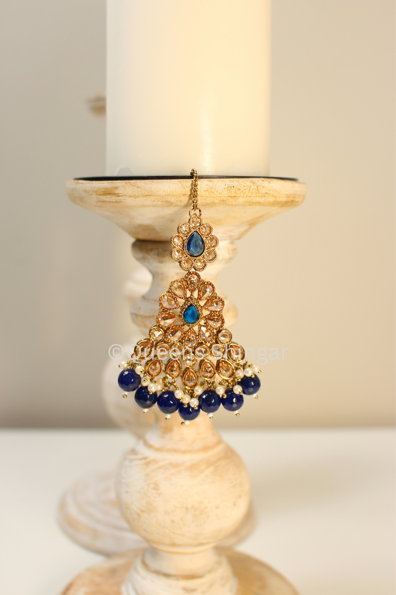 Vama || Earrings and Tikka