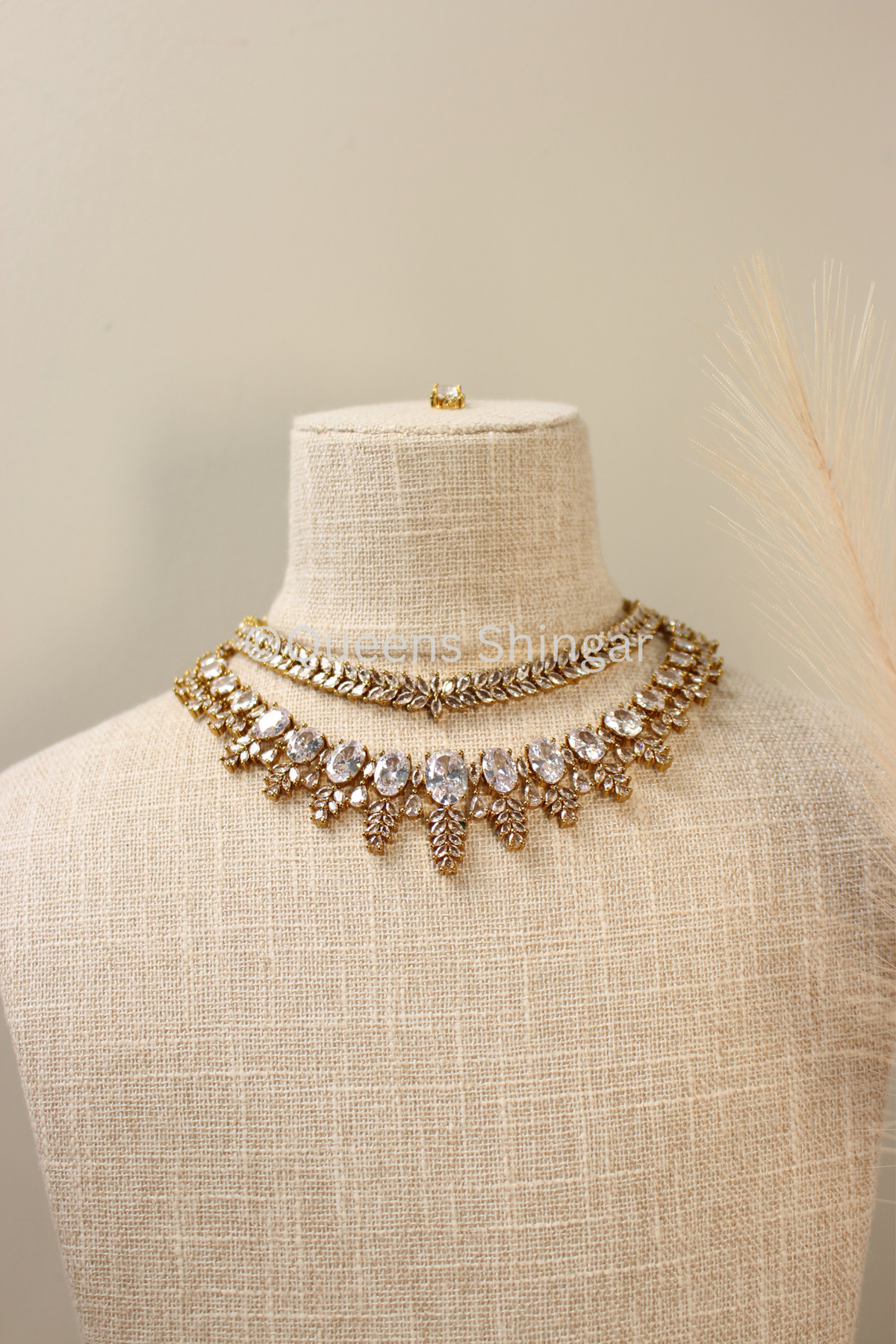 Najma || American Diamond Set