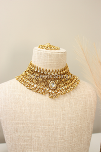 Hania || Bridal Kundan Set