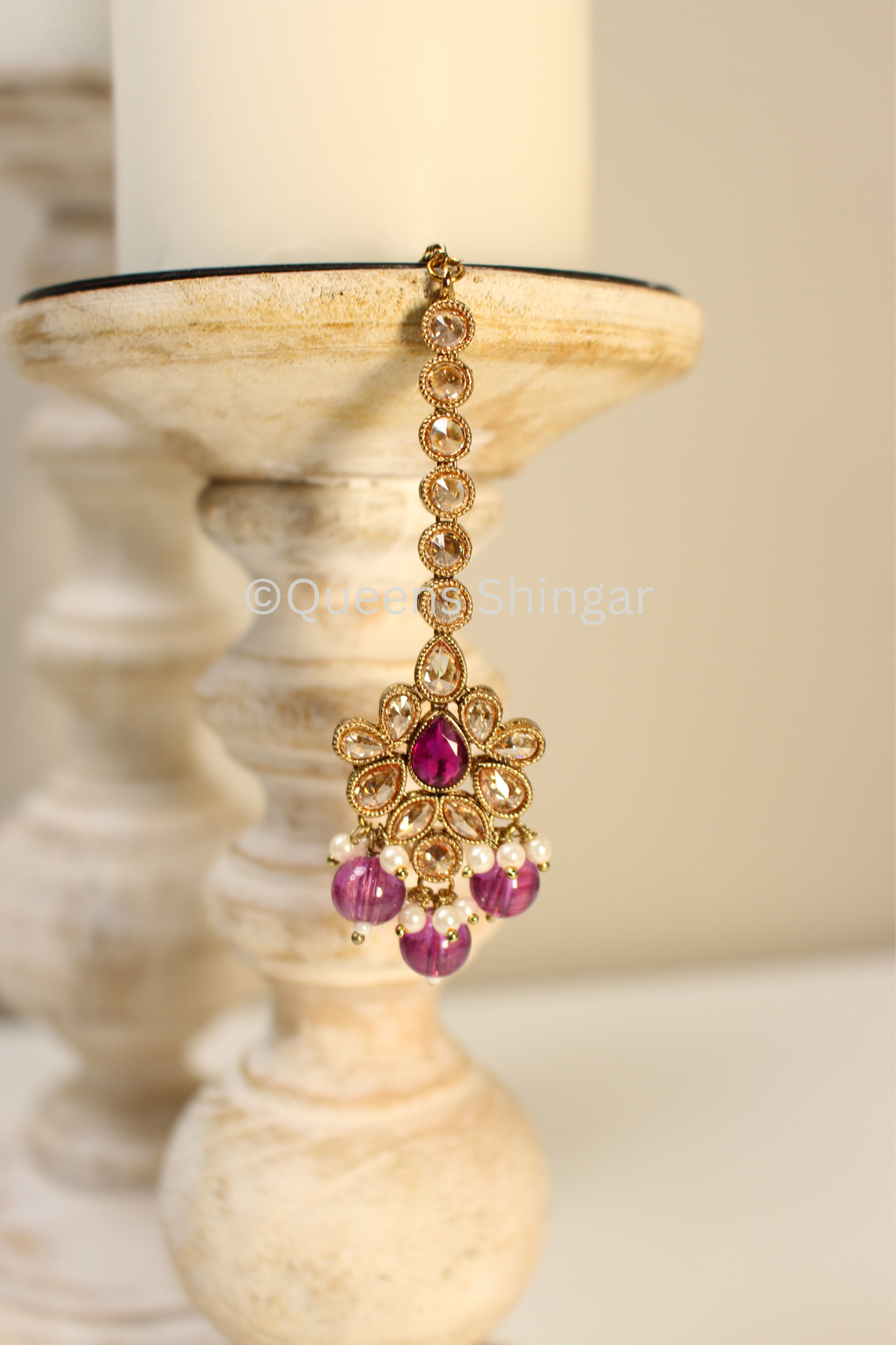 Eden || Earrings and Tikka