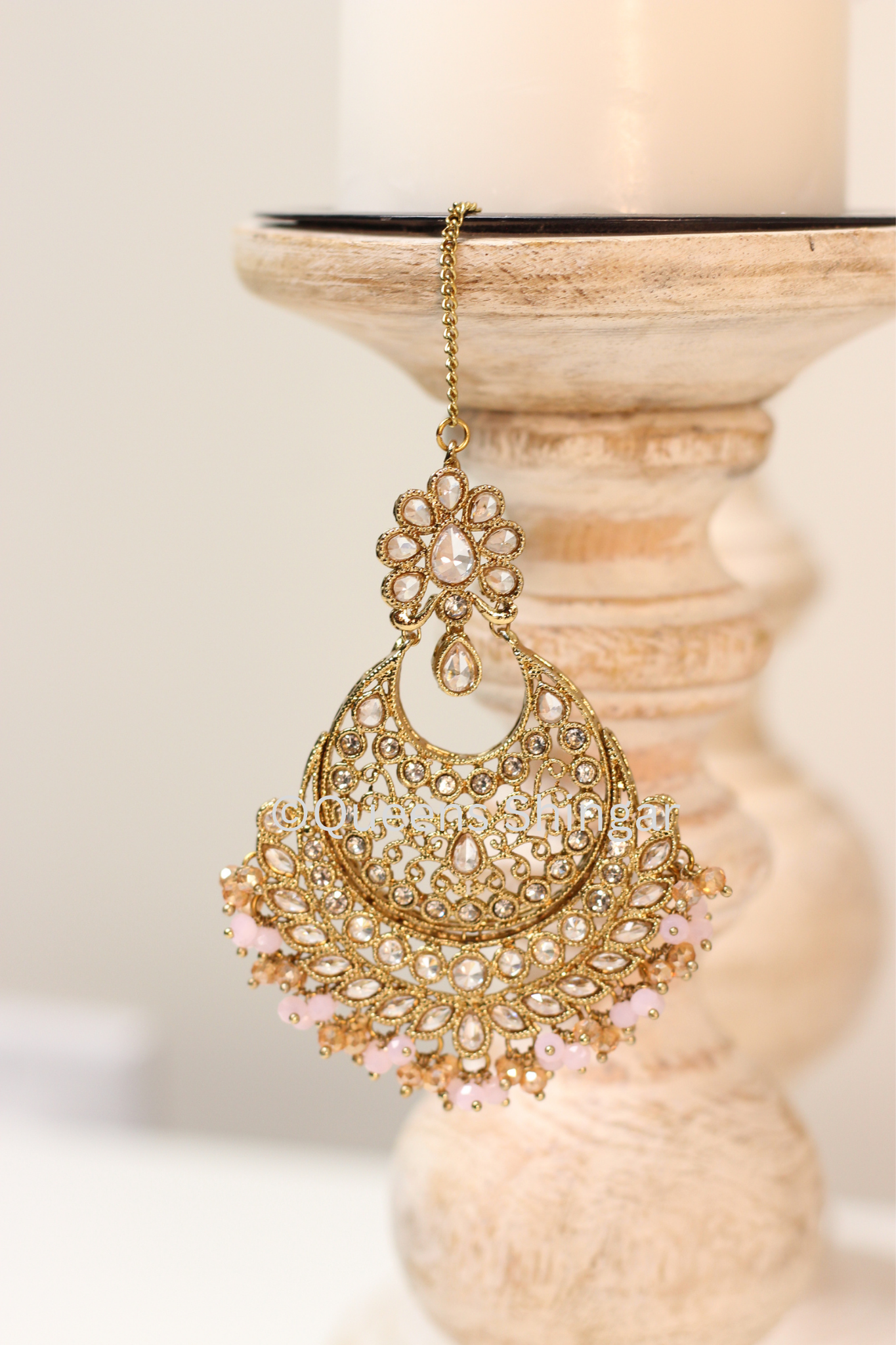 Ziva || Earrings and Tikka