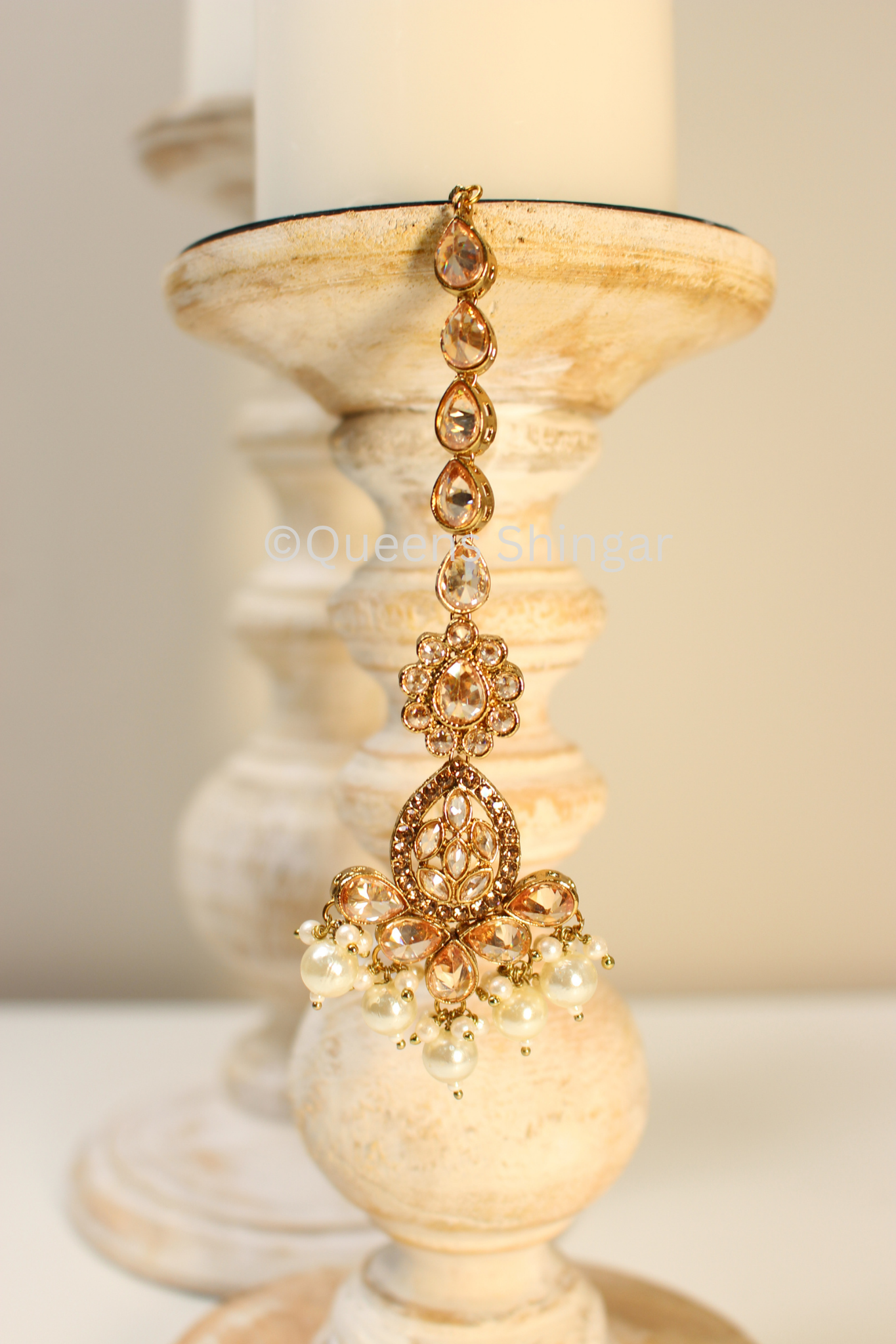 Jannat || Earrings and Tikka