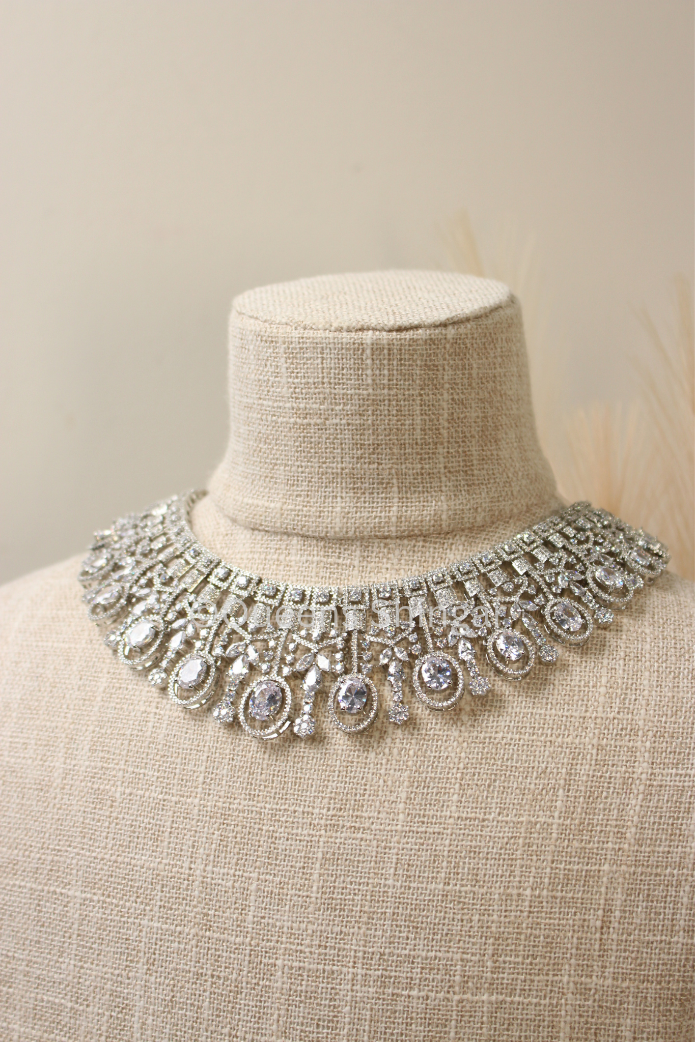 Simran || American Diamond Set