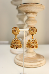Surkh || Earrings and Tikka
