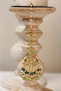 Samira || Pachi Kundan Set