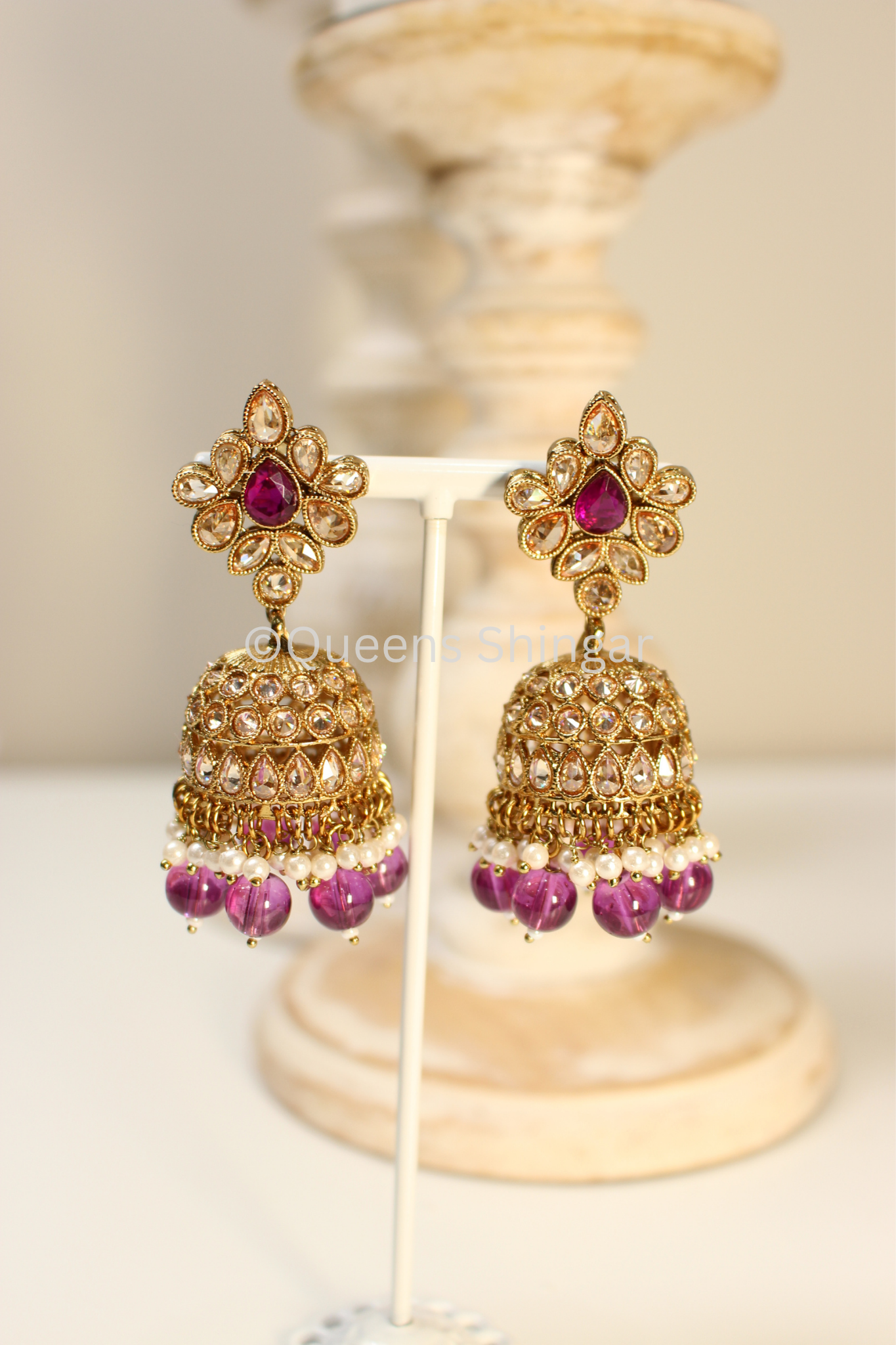 Eden || Earrings and Tikka