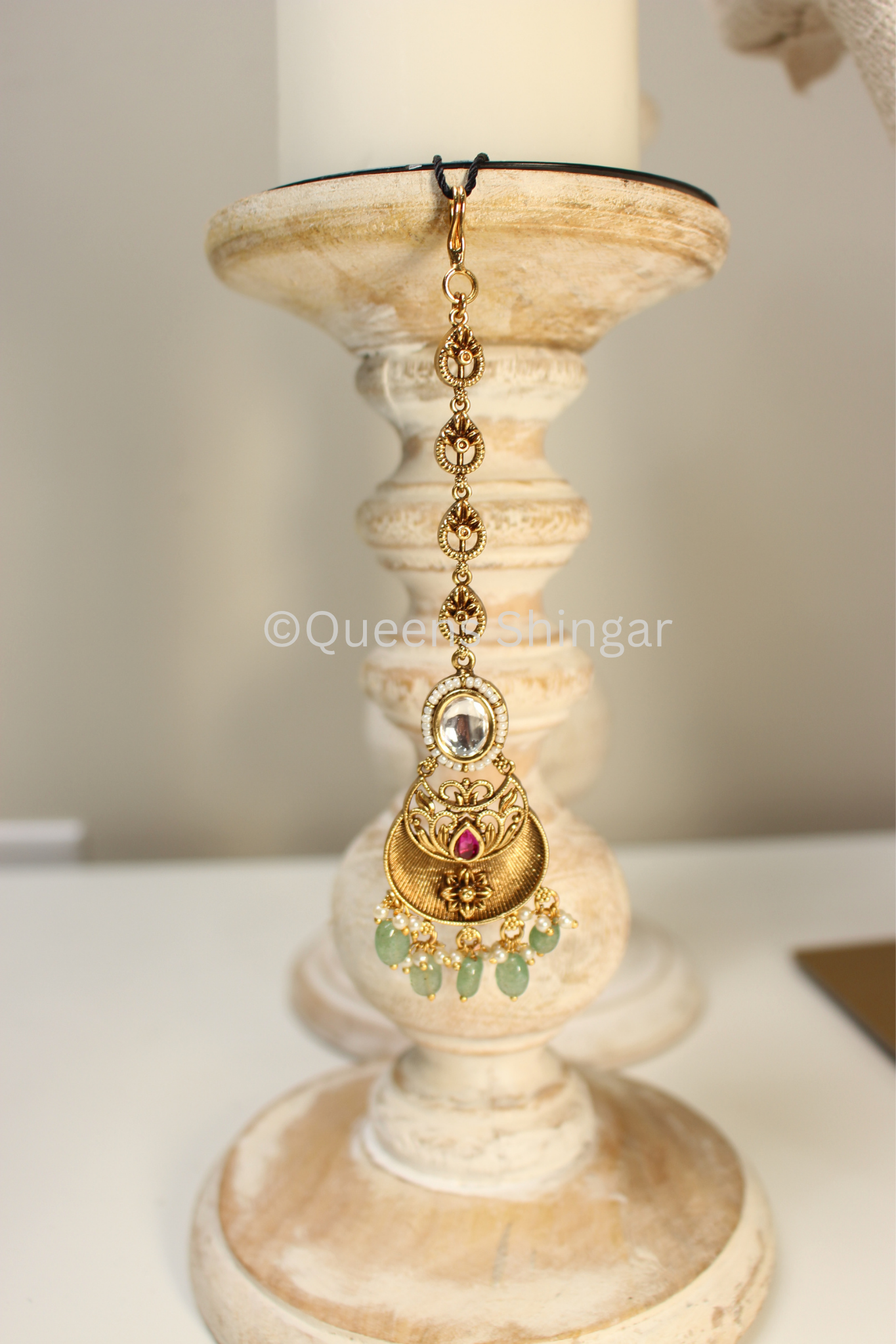 Elham || Bridal Kundan Set
