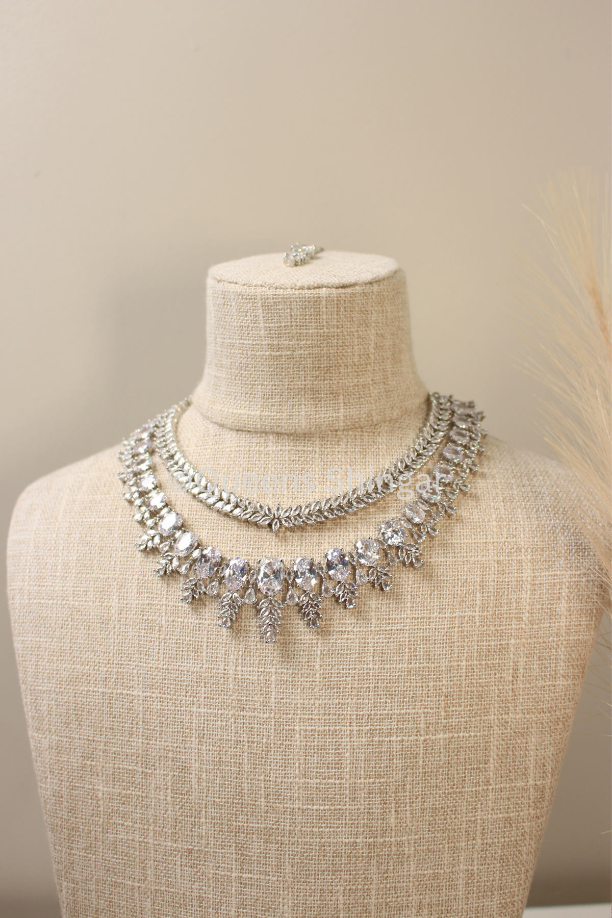 Najma || American Diamond Set
