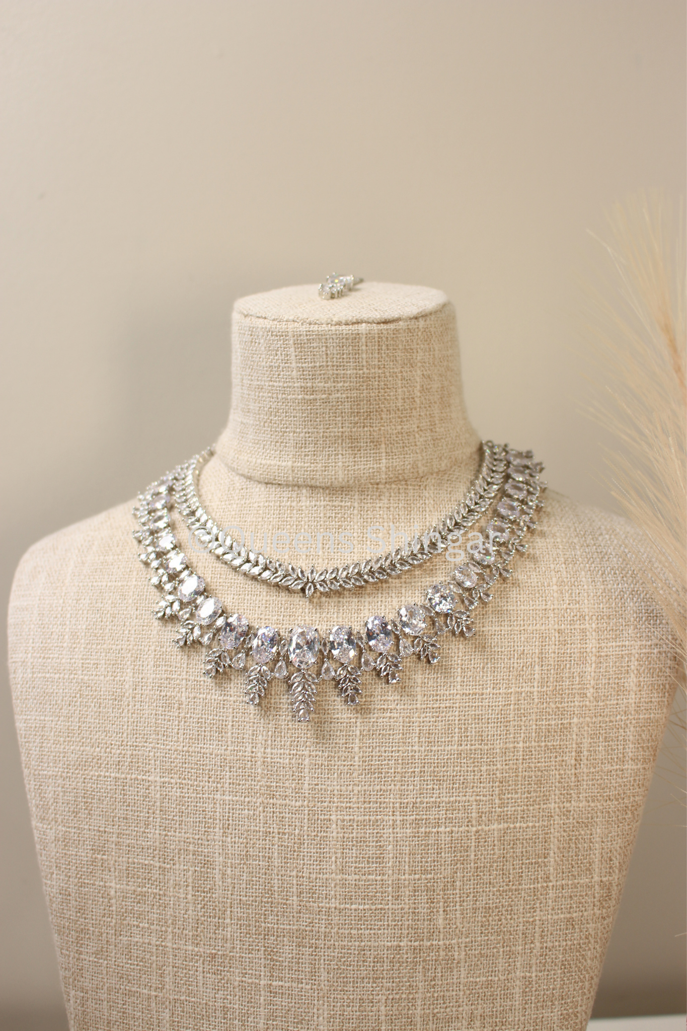 Najma || American Diamond Set