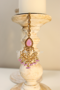 Rubi || Earrings and Tikka