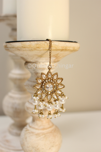 Taro || Earrings and Tikka