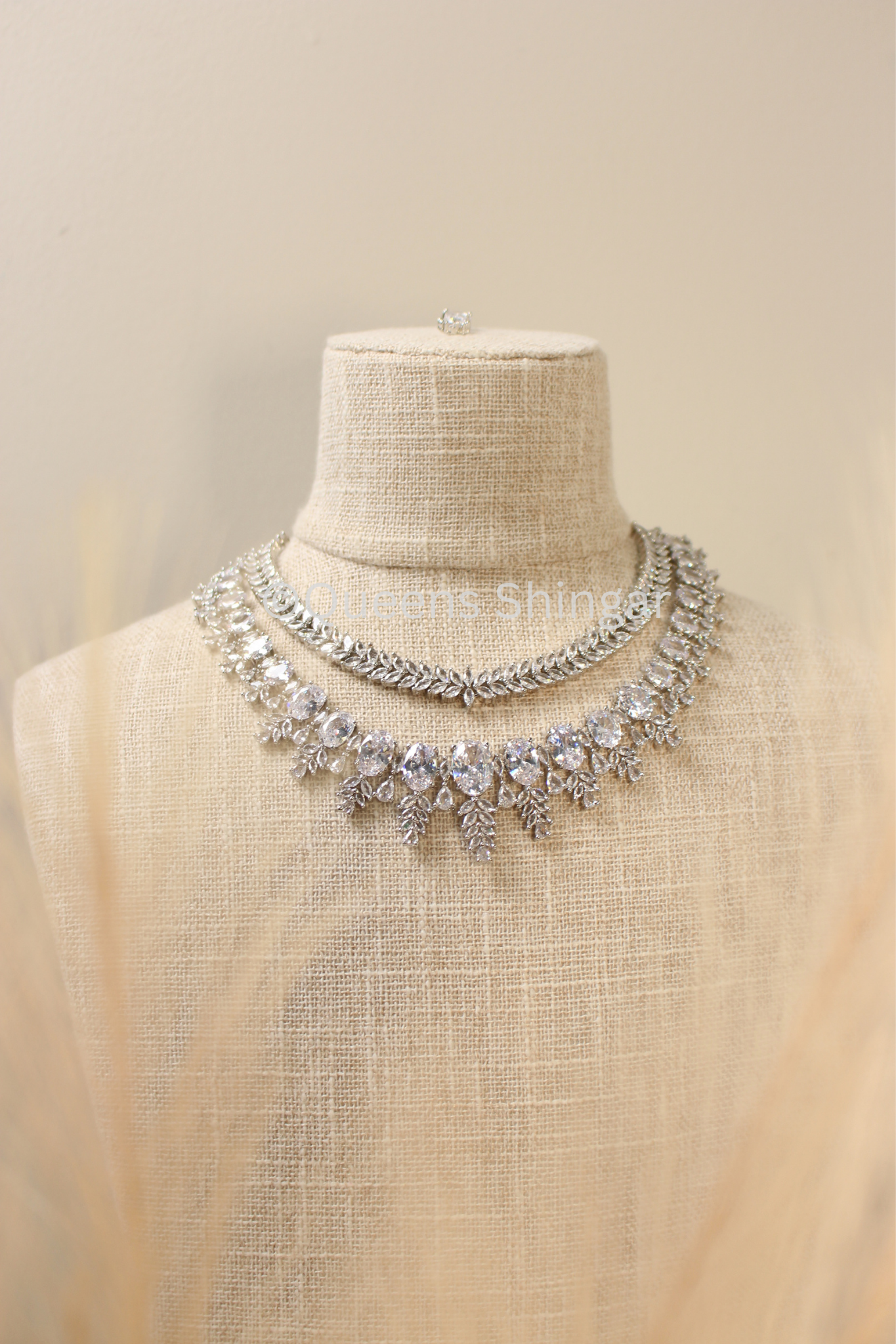 Najma || American Diamond Set
