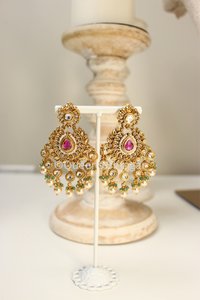 Hania || Bridal Kundan Set