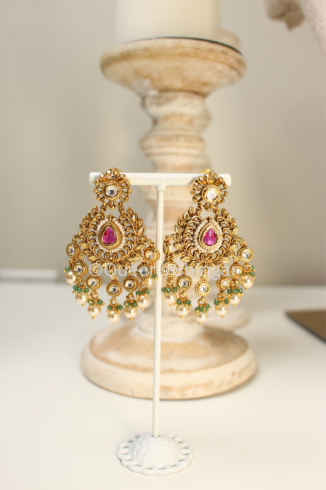 Hania || Bridal Kundan Set