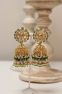 Samira || Pachi Kundan Set