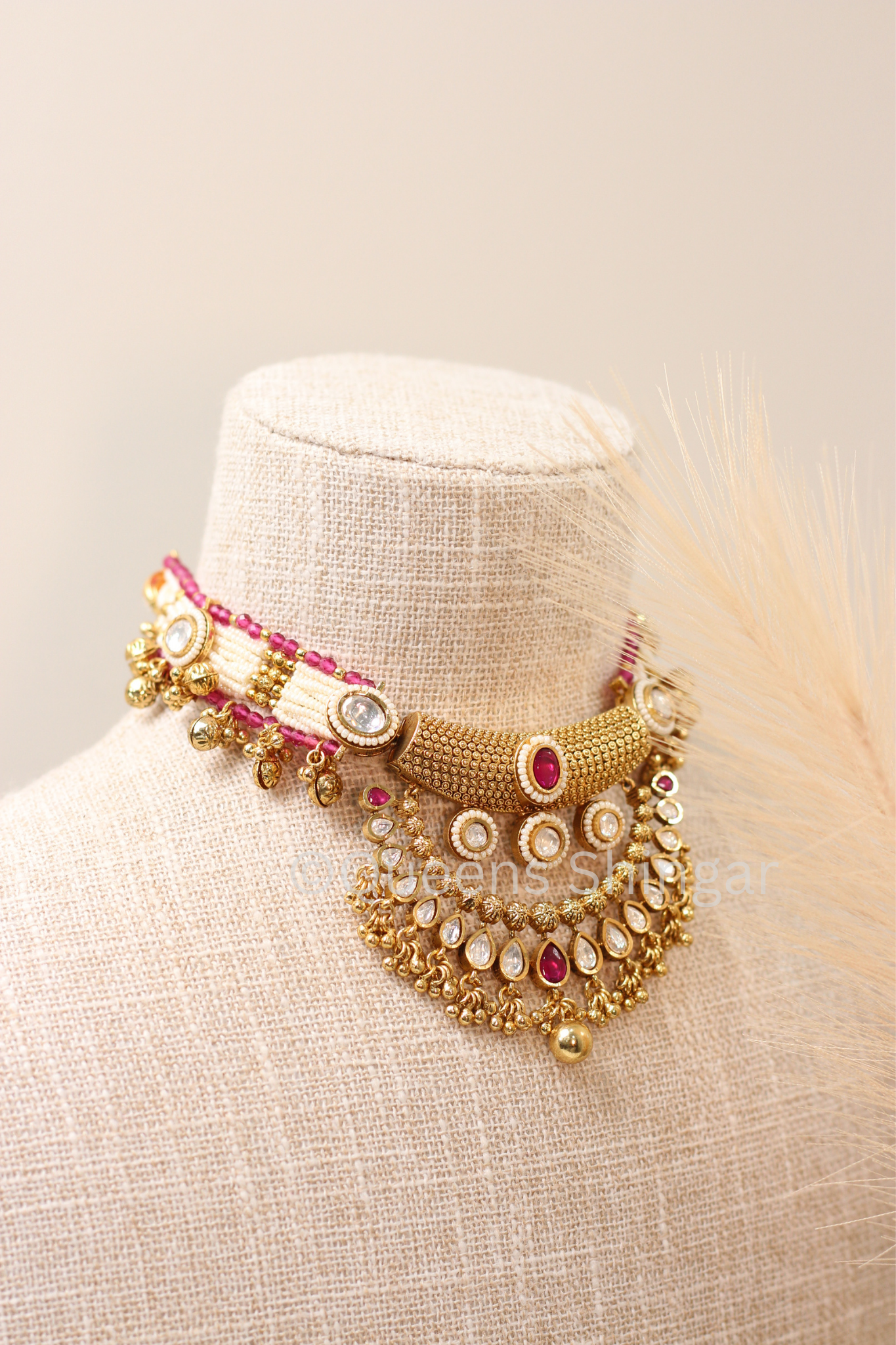 Nisha || Kundan Set