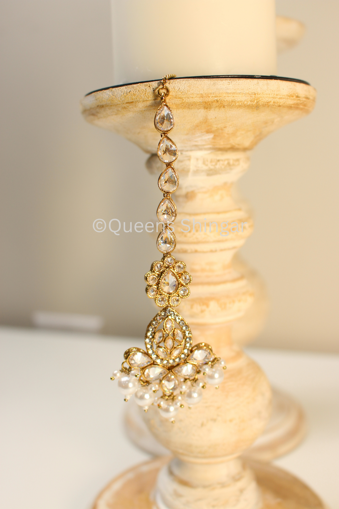 Jannat || Earrings and Tikka