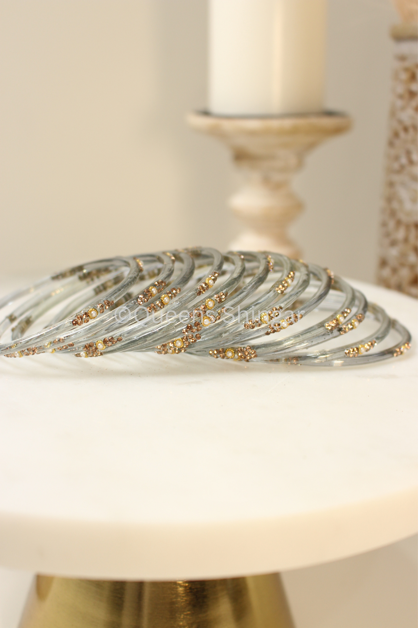 Sajna || Glass Bangle Box