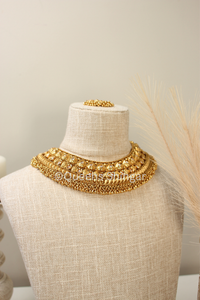 Shabnam || Gold Plated Set