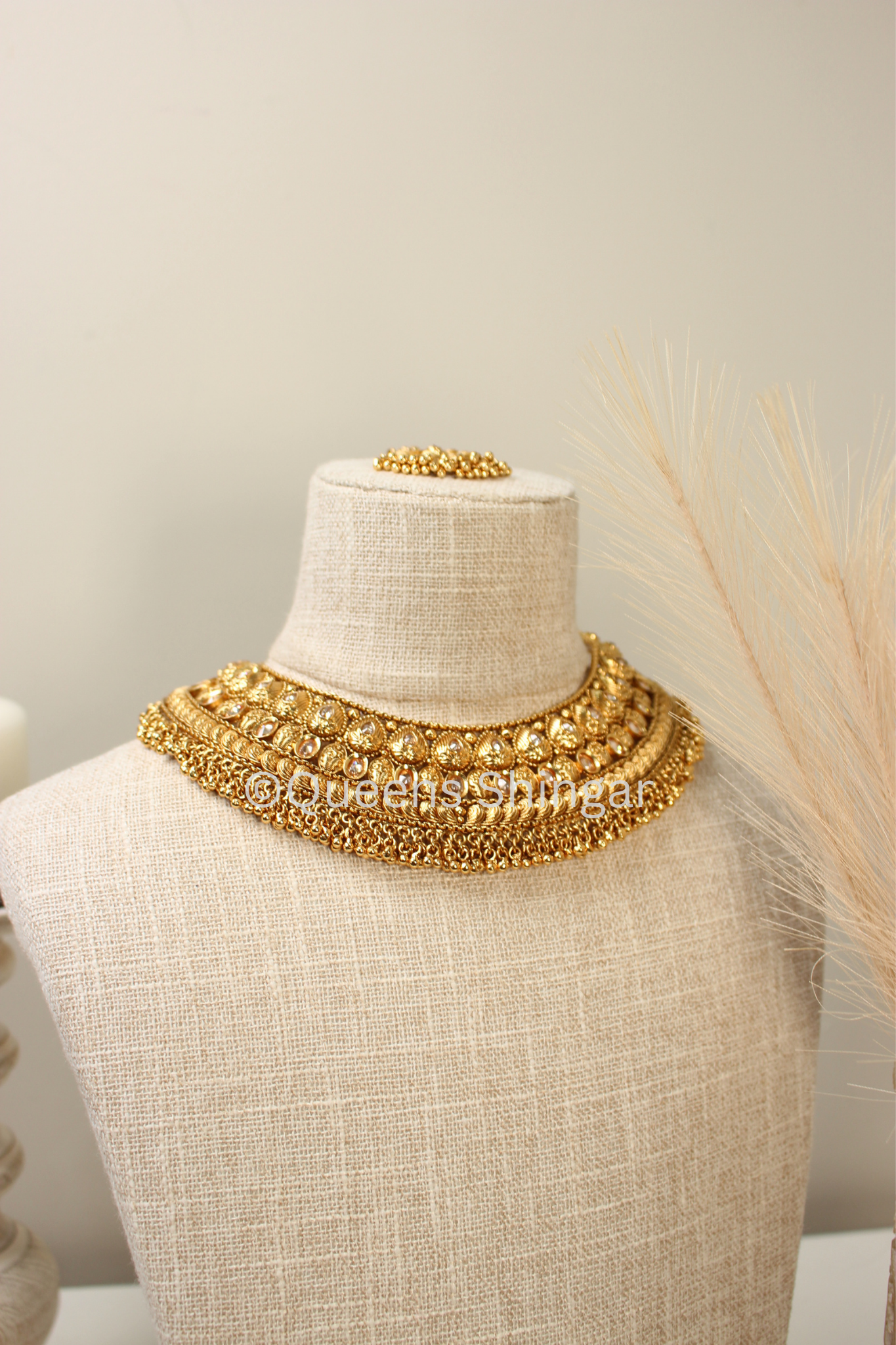 Shabnam || Gold Plated Set