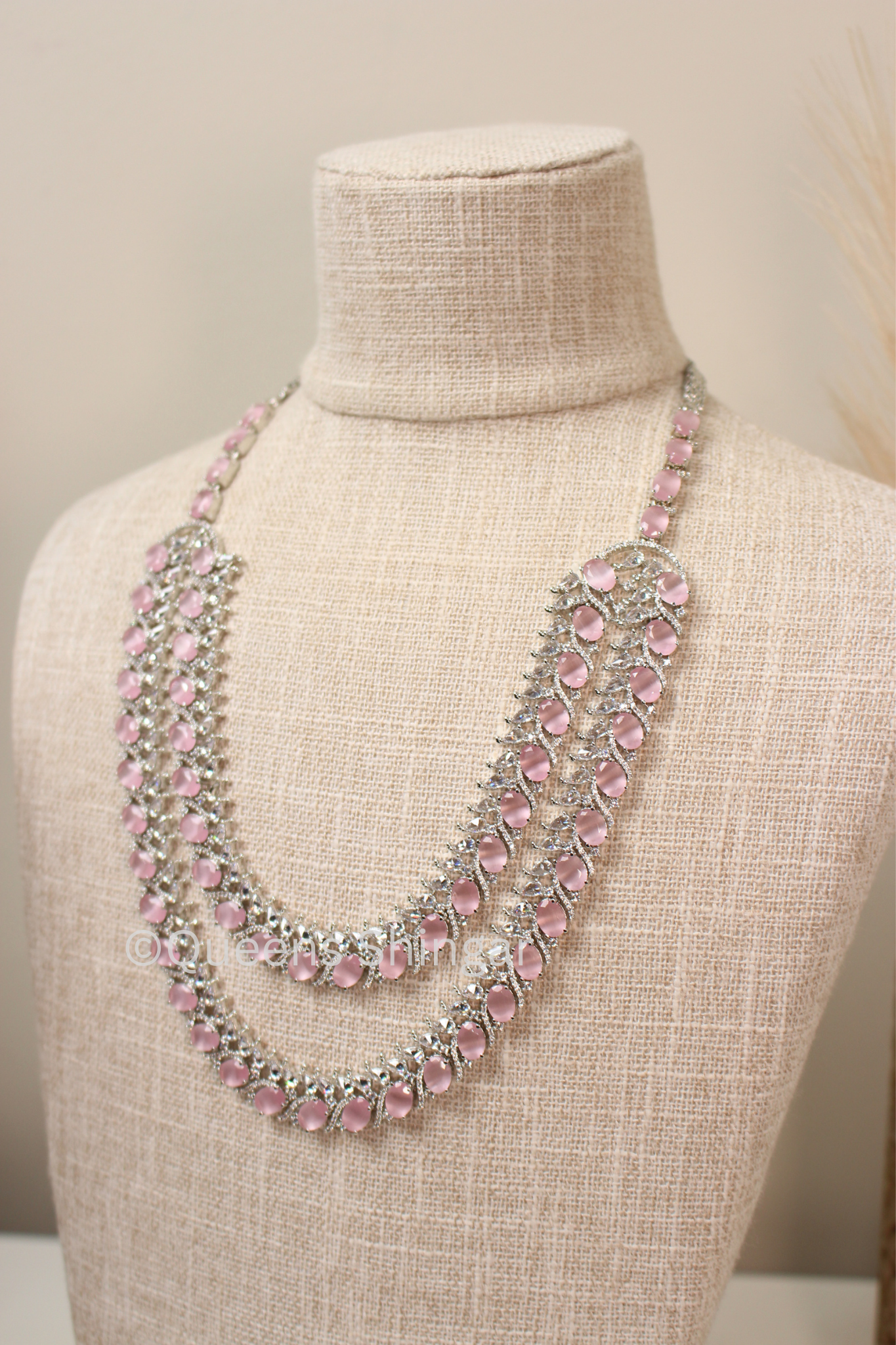 Seema || American Diamond Set