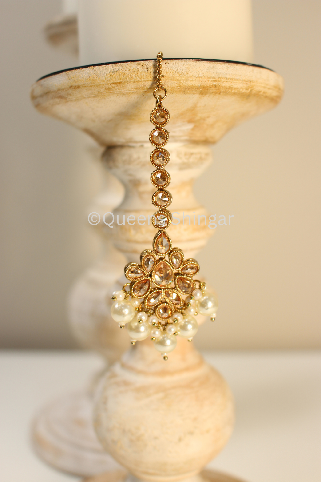 Eden || Earrings and Tikka