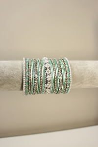 Frosted Mint || Bangle Set