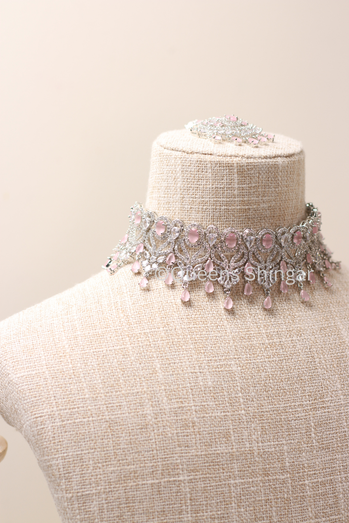 Suhan || American Diamond Set