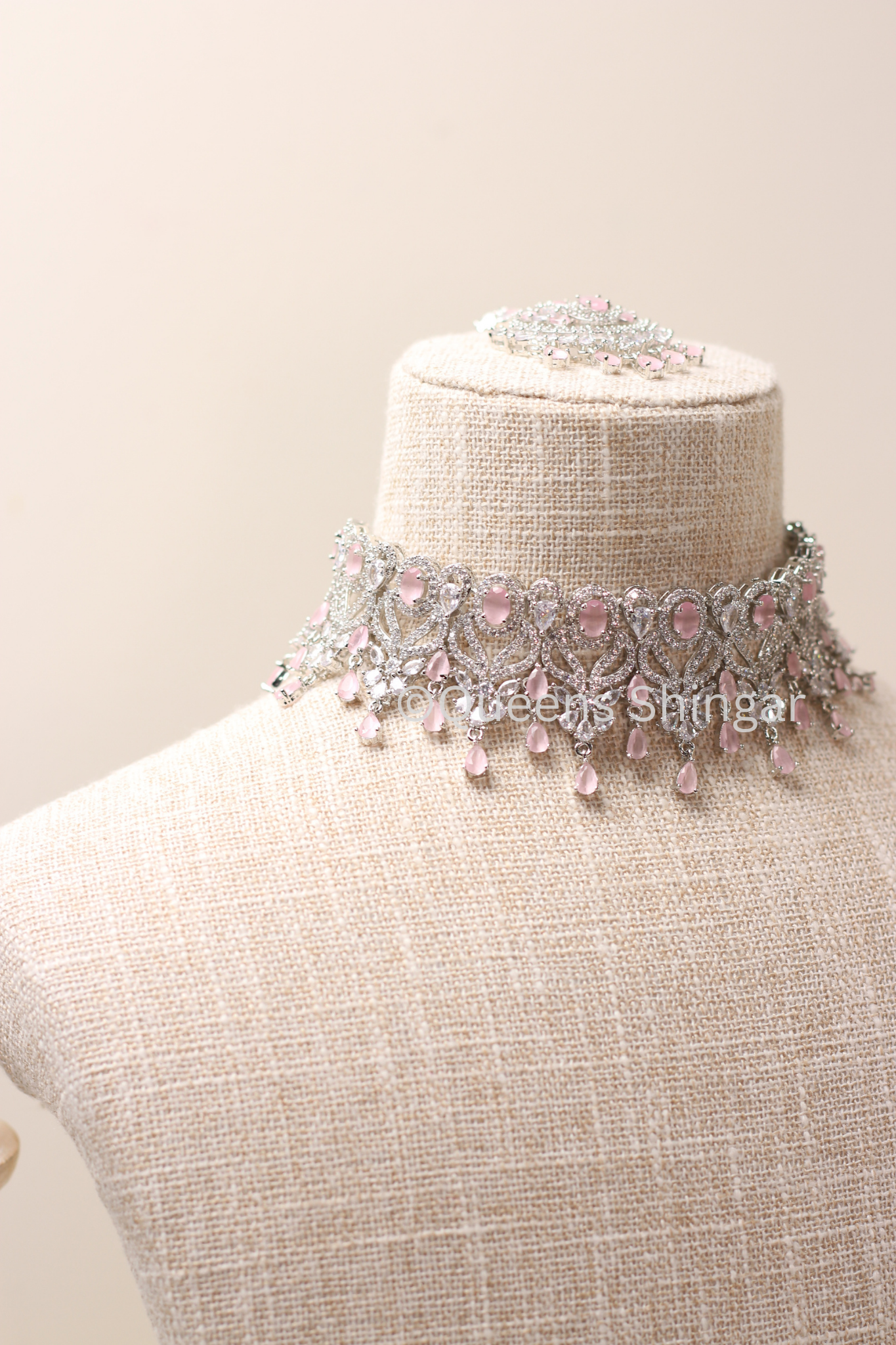 Suhan || American Diamond Set