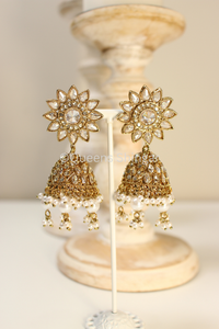 Taro || Earrings and Tikka