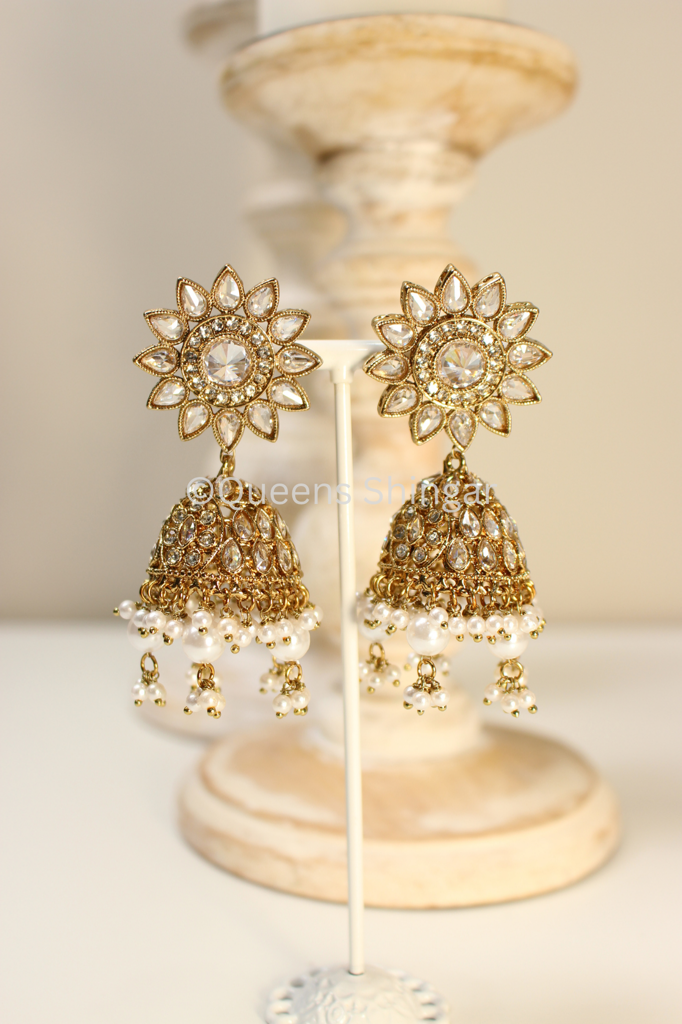 Taro || Earrings and Tikka