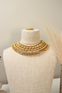 Shabnam || Gold Plated Set