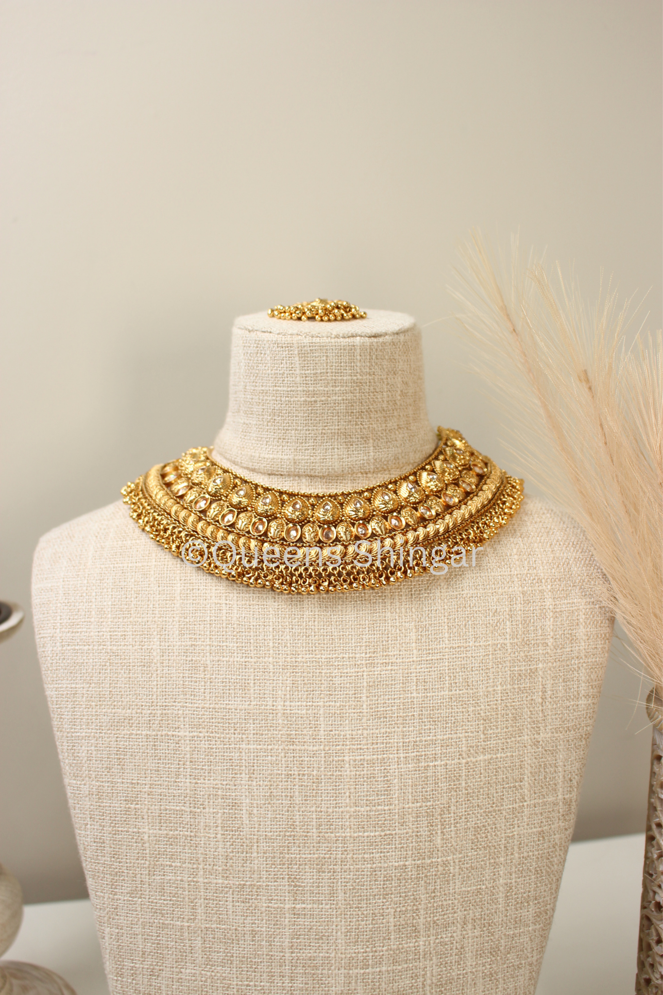 Shabnam || Gold Plated Set