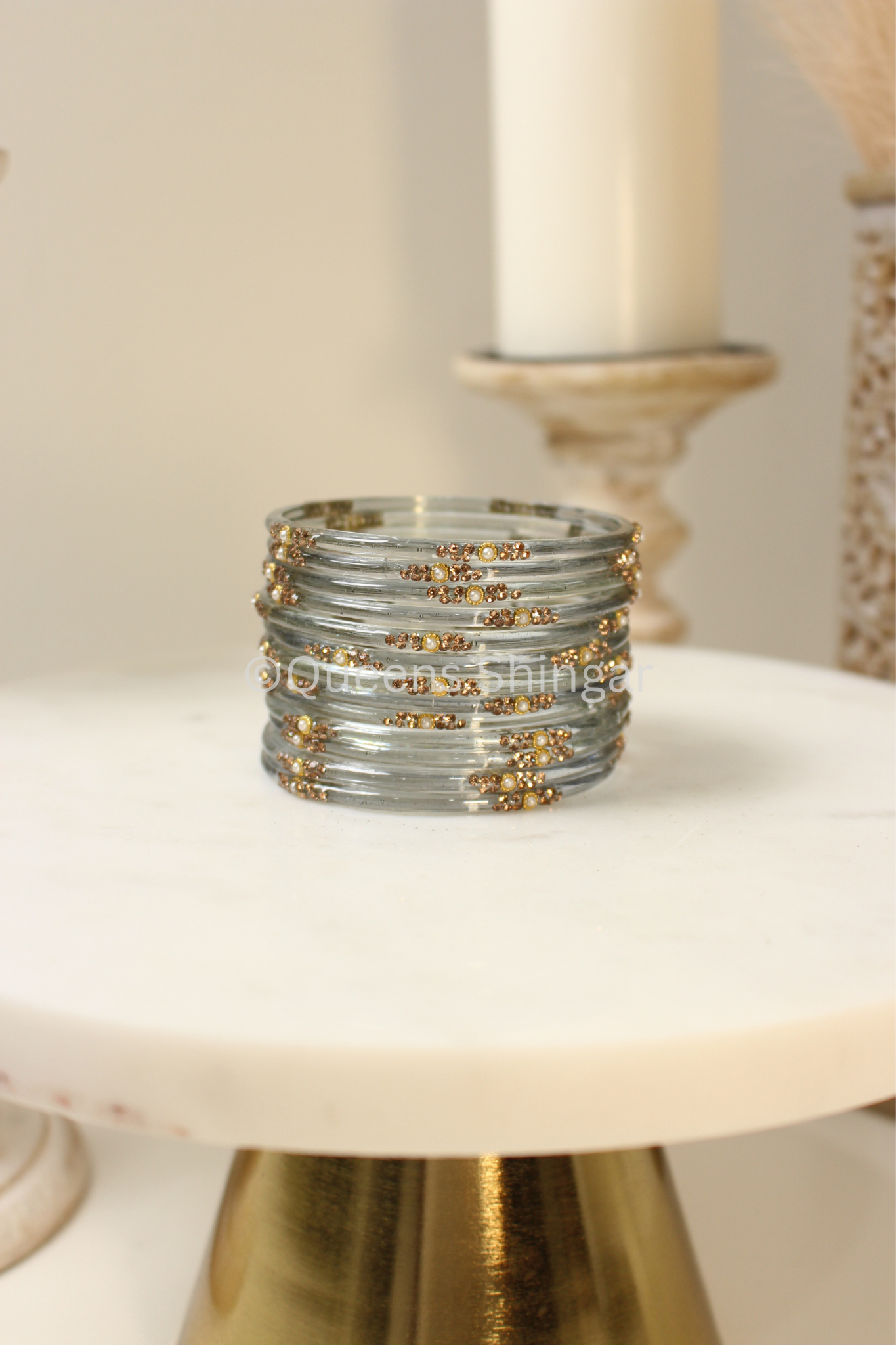 Sajna || Glass Bangle Box