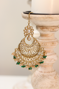 Ziva || Earrings and Tikka