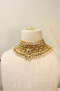 Hania || Bridal Kundan Set