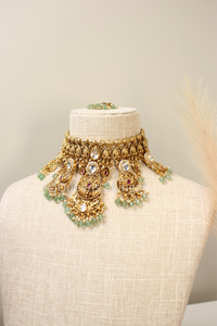 Elham || Bridal Kundan Set